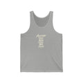 USA Slang Expressions Men's Tank Top — Athletic Heather (front)