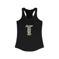 USA Slang Expressions Women's Tank Top — Solid Black (front)
