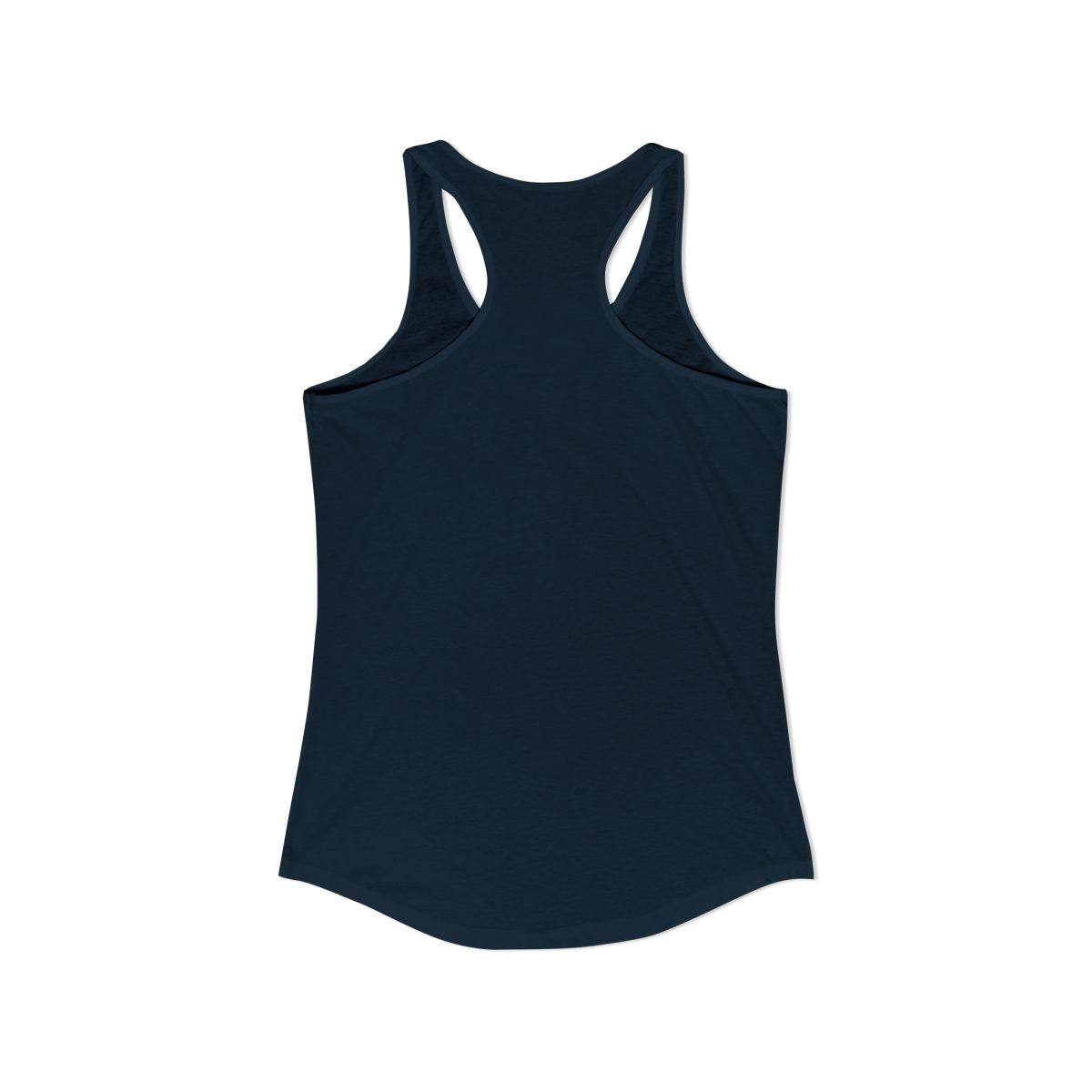USA Slang Expressions Women's Tank Top — Solid Midnight Navy (back)