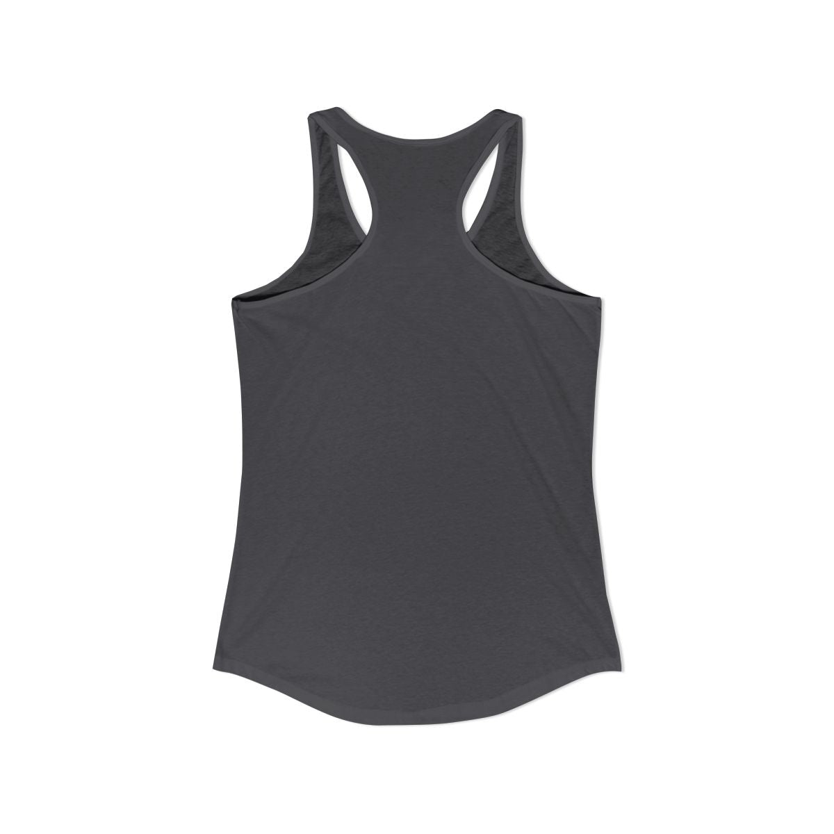 USA Slang Expressions Women's Tank Top — Solid Dark Gray (back)