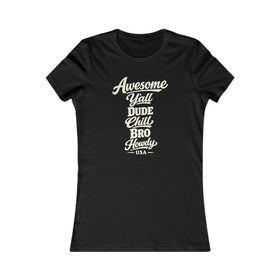 USA Local Slang Women's Tee