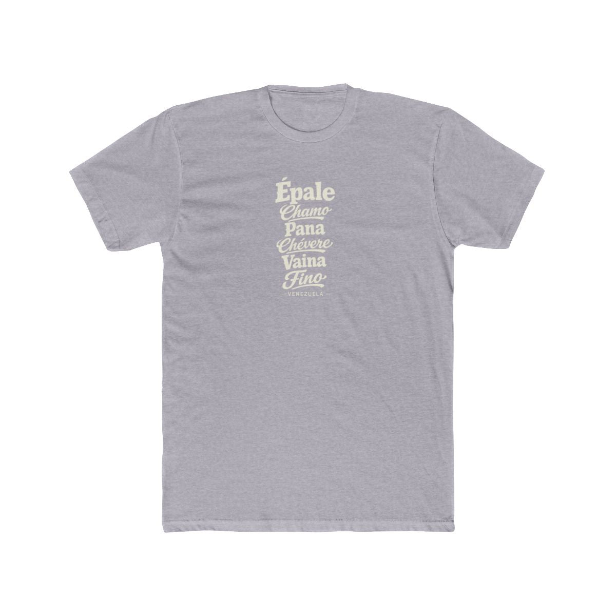 Venezuela local slang men's tee — typographic sayings design | Nameshi Destinations (view 3)