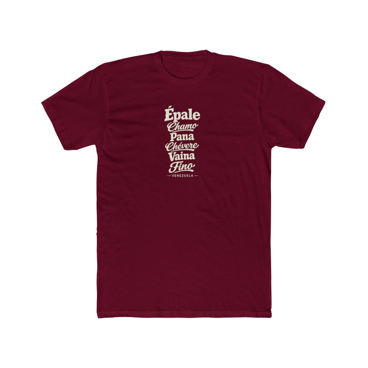 Venezuela local slang men's tee — typographic sayings design | Nameshi Destinations (view 14)