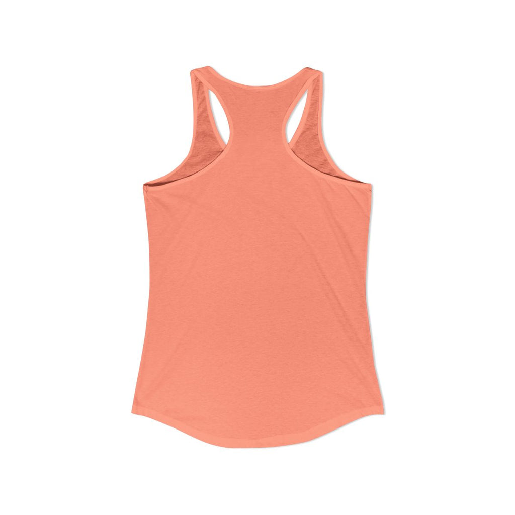 Venezuelan Slang Expressions Women's Tank Top — Solid Light Orange (back)