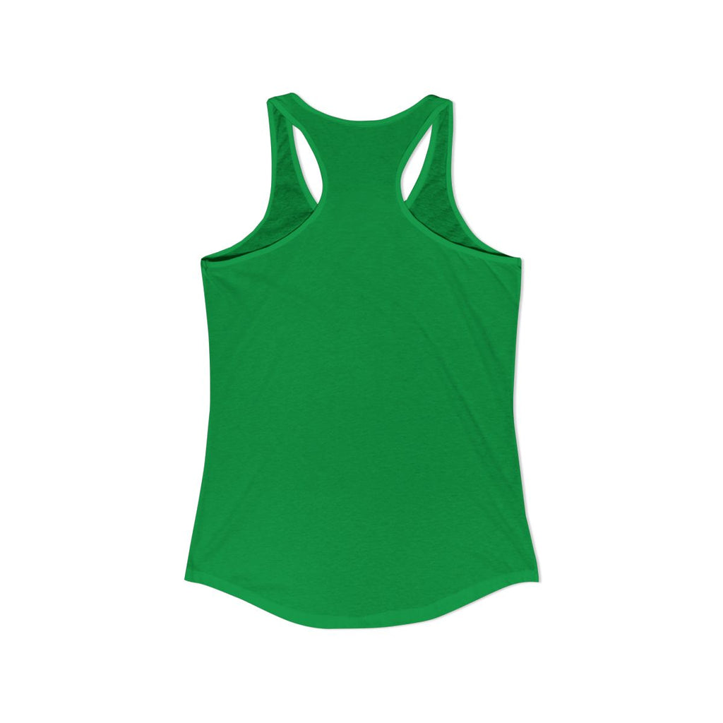 Venezuelan Slang Expressions Women's Tank Top — Solid Kelly Green (back)