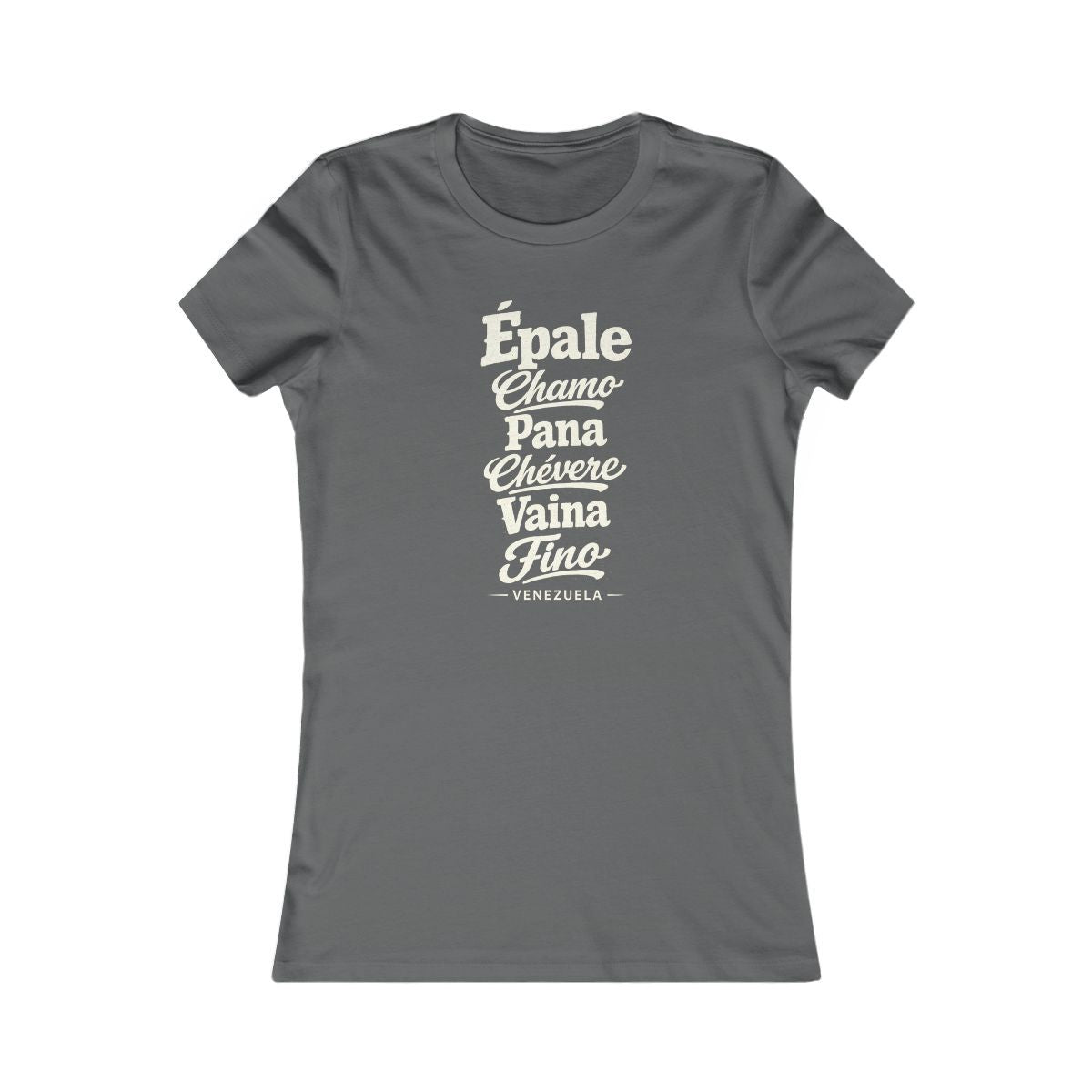 Venezuela local slang women's tee — typographic sayings design | Nameshi Destinations (view 10)