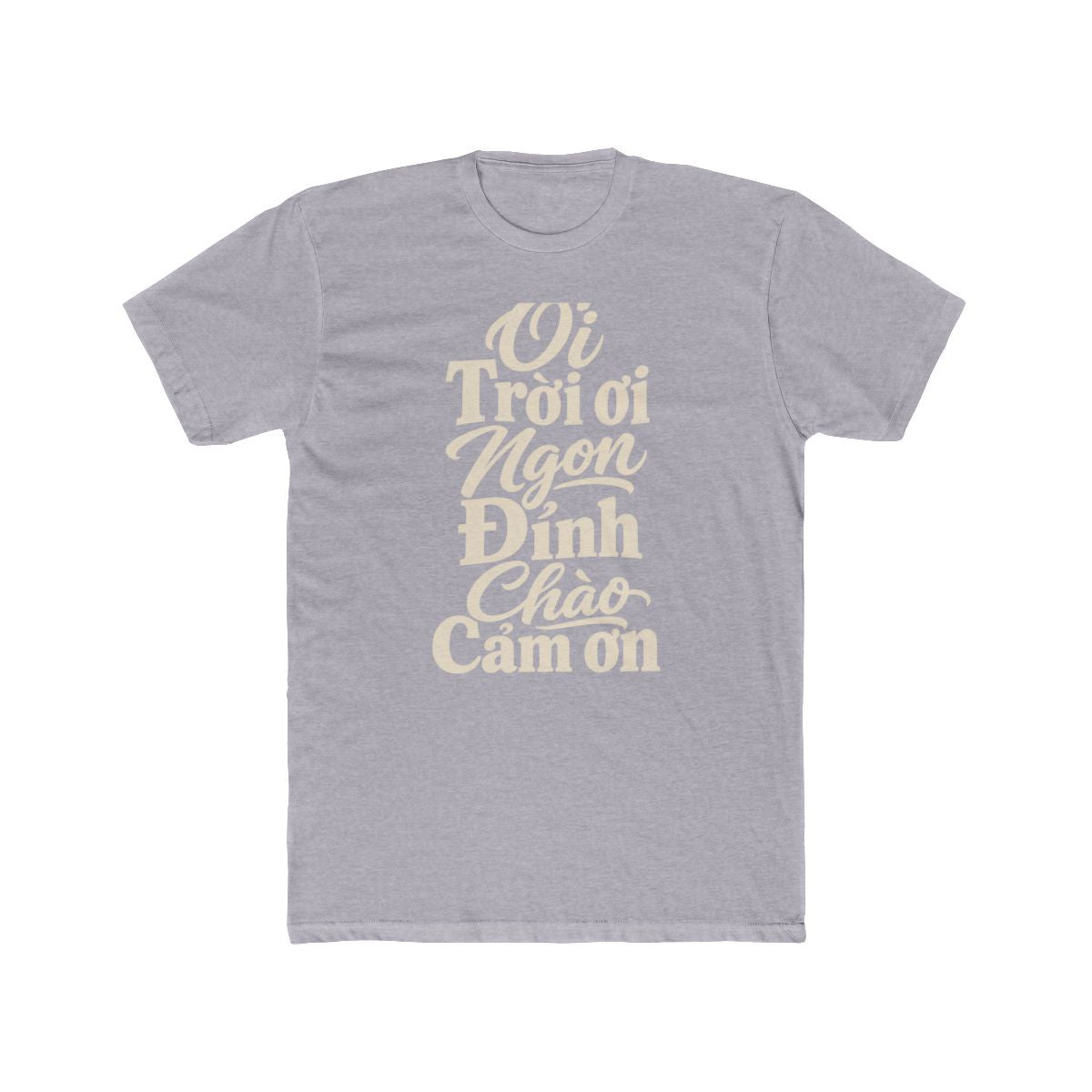 Vietnam local slang men's tee — typographic sayings design | Nameshi Destinations (view 3)