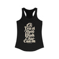 Vietnam local slang women's tank top — typographic sayings design | Nameshi Destinations (view 1)